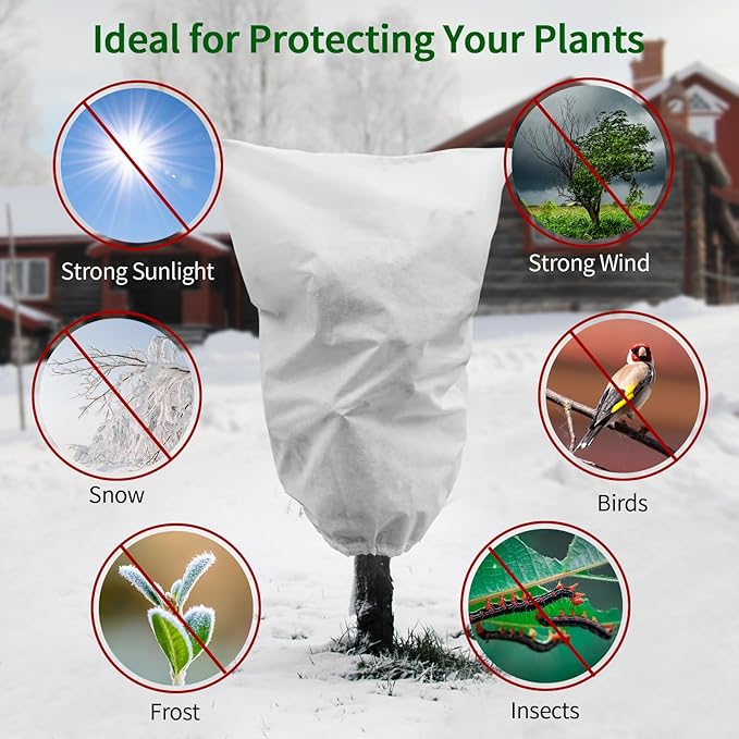 Velo de inverno não tecido agrícola para plantas